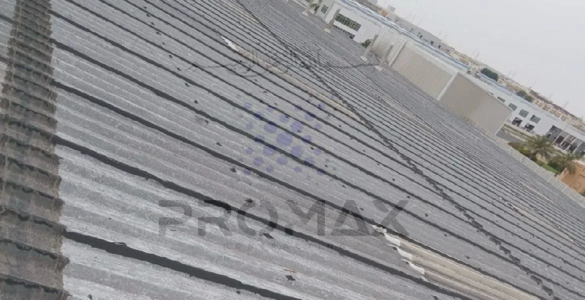 Yaumi Bakery WH - Metal Roof Waterproofing Dubai UAE